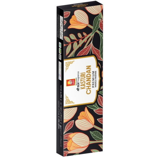 Kasturi Chandan - Bețișoare parfumate premium 50g